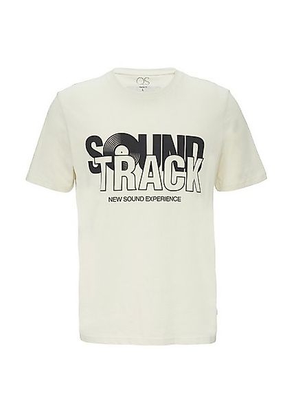 QS Kurzarmshirt T-Shirt mit Front- und Rückenprint günstig online kaufen