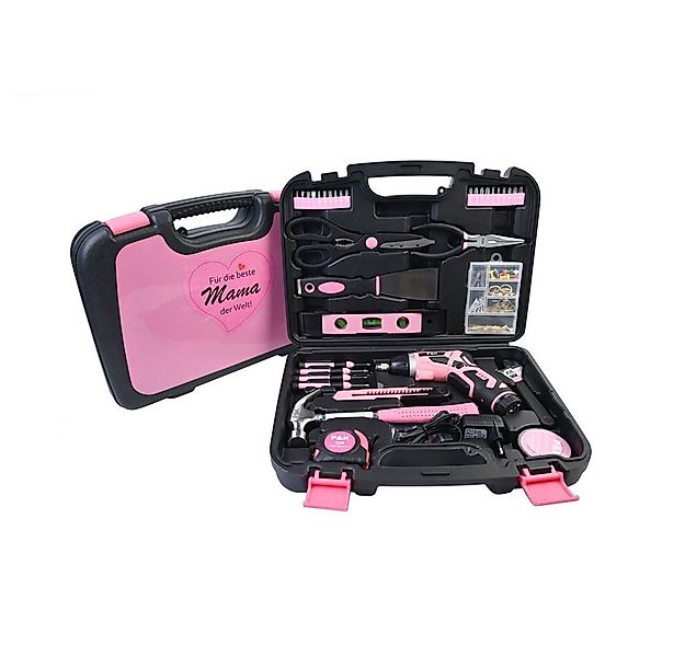 P & K Werkzeugset Beste Mama- Personalisierter 136-teiliger Werkzeugkoffer, günstig online kaufen