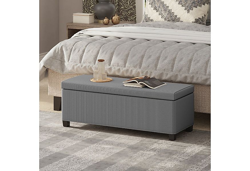 HOMCOM Sitzbank mit Stauraum (Polsterhocker, 1-St., Aufbewahrungs-Hocker), günstig online kaufen