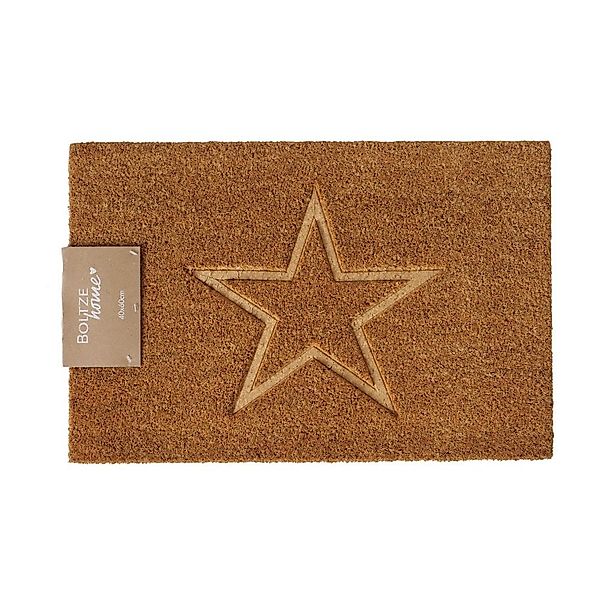 BOLTZE Fußmatte Fußmatte STAR natur mit günstig online kaufen