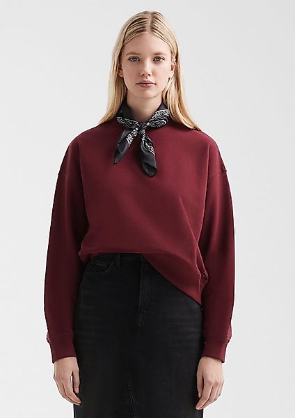 QS Sweatshirt Sweatshirt Sweatshirt im Boxy günstig online kaufen