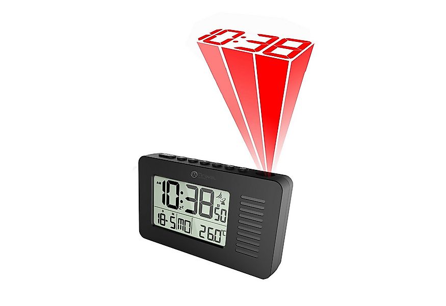 Miraval Funkwecker Funk-Projektionswecker Datumsanzeige Temperaturanzeige günstig online kaufen