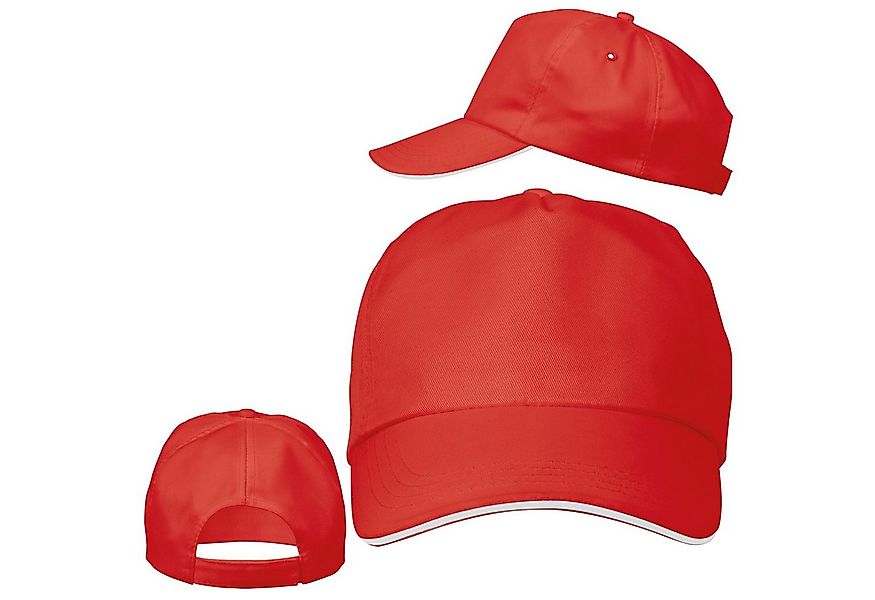 Easy Gifts Baseball Cap Basecap / Farbe: rot günstig online kaufen