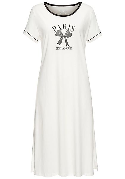 Vivance Dreams Nachthemd Mit süßem Schleifenmuster günstig online kaufen