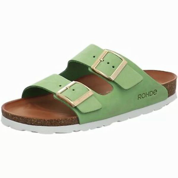 Rohde  Clogs Pantoletten ALBA LEDER KIWI 5650 64 günstig online kaufen