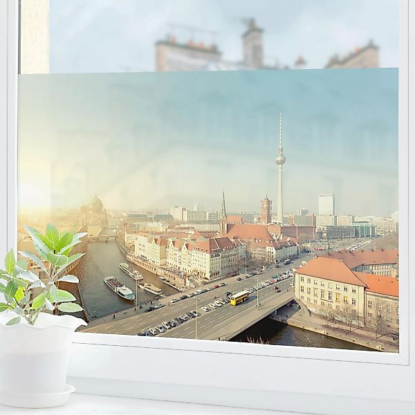 Fensterfolie Berlin am Morgen günstig online kaufen
