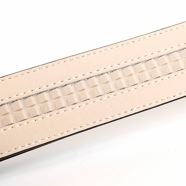 Anthoni Crown Ledergürtel, Ledergürtel geflammt günstig online kaufen