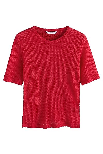 Next T-Shirt Strukturiertes Oberteil mit halblangen günstig online kaufen