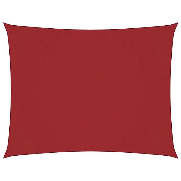 vidaXL Sonnensegel Oxford-Gewebe Rechteckig 5x7 m Rot 135660 günstig online kaufen