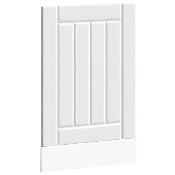 vidaXL Geschirrspülerblende Lucca Weiß Holzwerkstoff 853887 günstig online kaufen