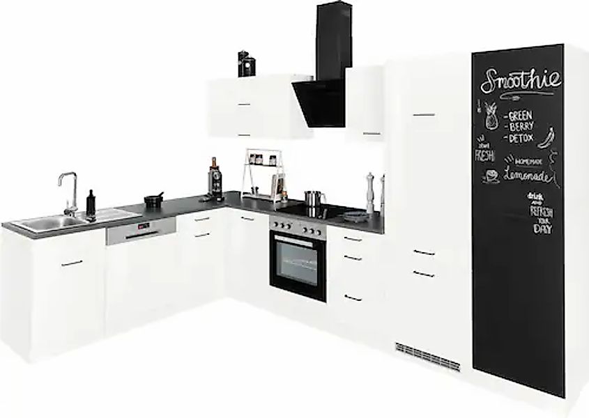 KOCHSTATION Winkelküche "KS-Trier", ohne E-Geräte, Stellbreite 220/330 cm günstig online kaufen