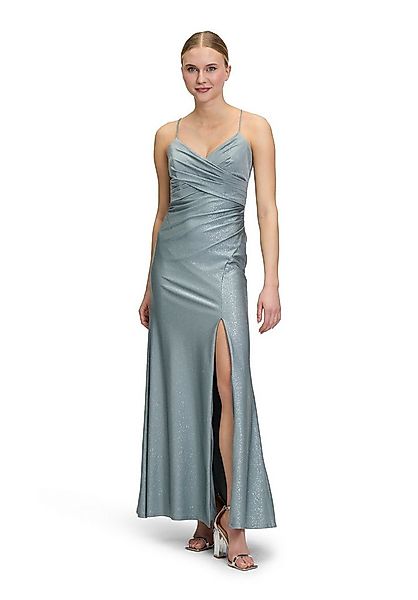 Vera Mont Abendkleid Damen im Glitzer-Look Wickel-Design günstig online kaufen