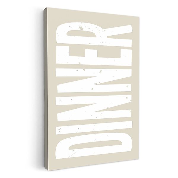 OneMillionCanvasses® Leinwandbild Vintage - Beige - günstig online kaufen