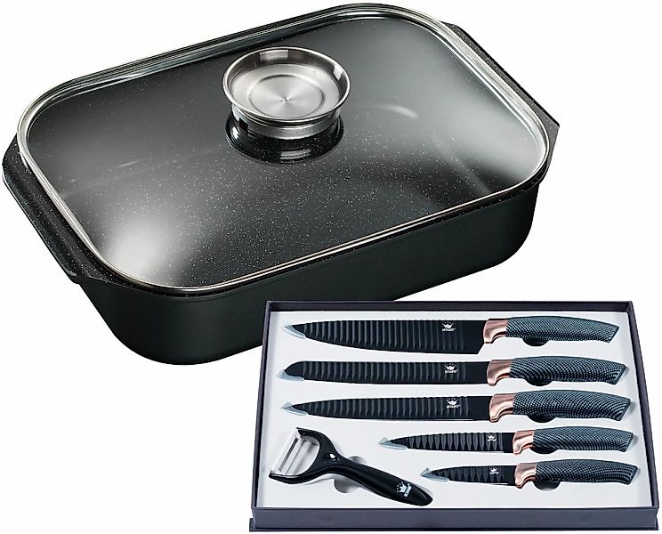 KING Bräter Set, 8 Stk. tlg. Aluminiumguss günstig online kaufen