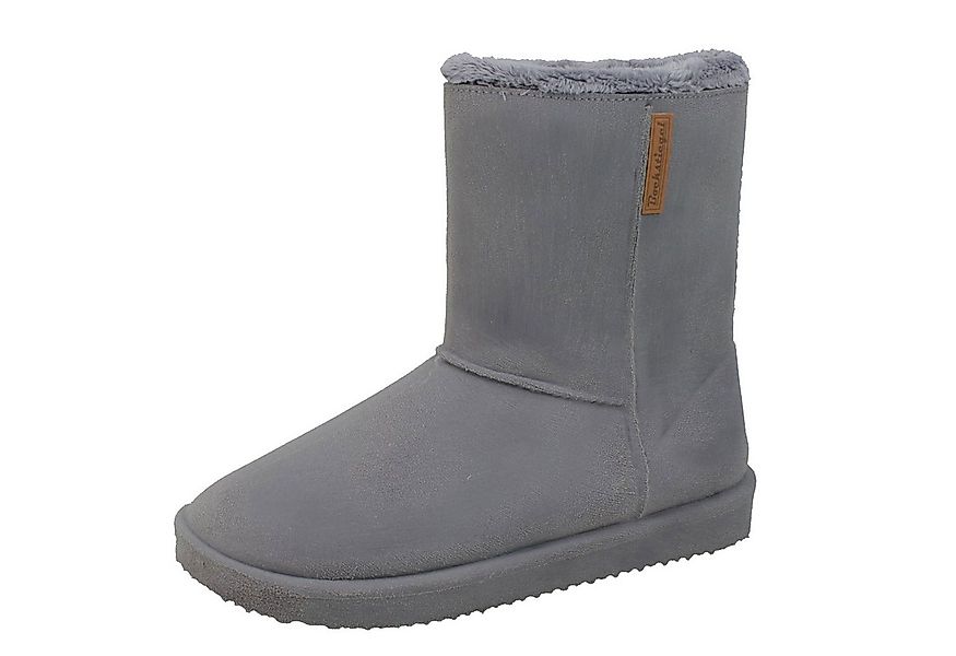 Fjordvik NORDVELL Damen-Winterstiefel – soft gefüttert Felsgrau, Gr. 41 Gum günstig online kaufen