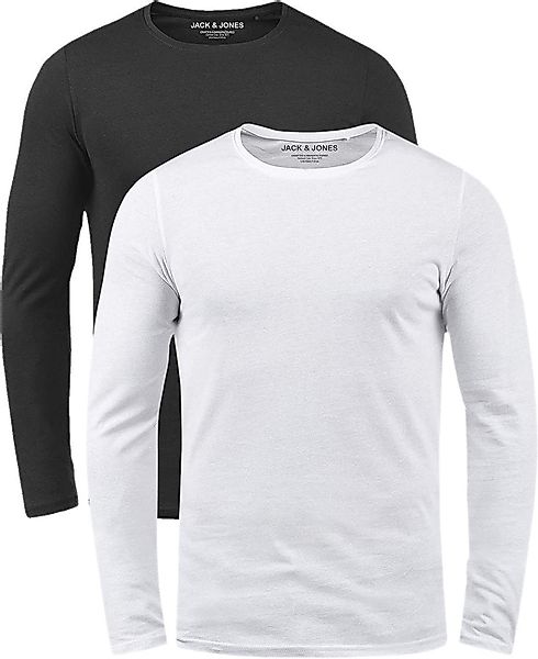 Jack & Jones Langarmshirt (Set, 2er-Pack) günstig online kaufen