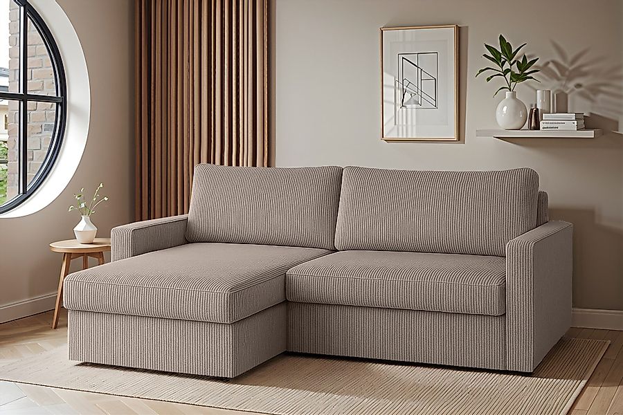 Fun Möbel Ecksofa Schlafsofa Sofa BENDIK günstig online kaufen