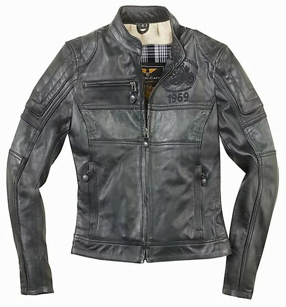 Black-Cafe London Motorradjacke Shona II Damen Motorrad Lederjacke günstig online kaufen