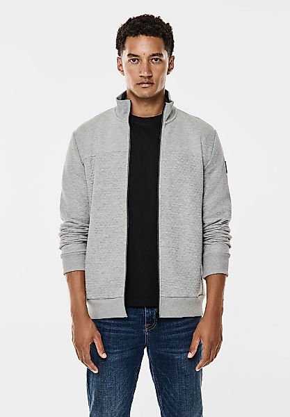 STREET ONE MEN Sweatjacke, mit Stehkragen günstig online kaufen