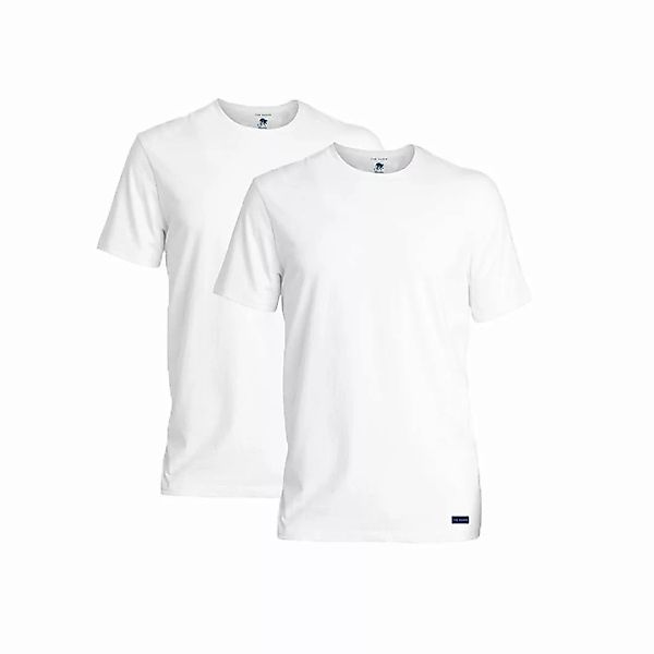 TED BAKER Herren T-Shirt 2er Pack - Rundhals, Kurzarm, Modal Weiß XL günstig online kaufen