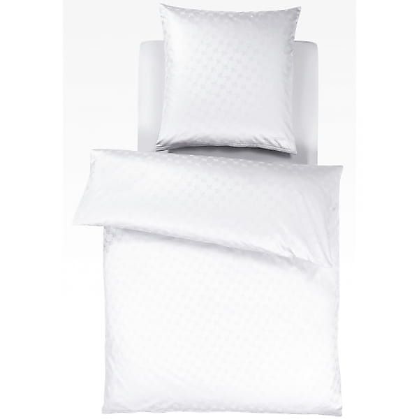 JOOP! Bettwäsche Cornflower 4020 - Farbe: weiß - 00 - 80x80 cm - 135x200 cm günstig online kaufen