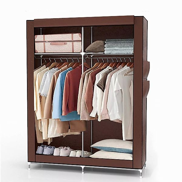 Intirilife Kleiderschrank (Stoffschrank, 1-St) Faltschrank 170x108x45 günstig online kaufen