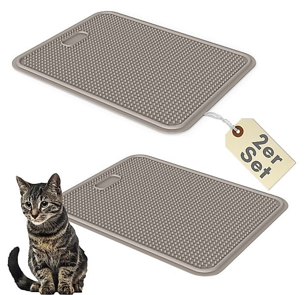 GarPet Katzentoilette 2er Set Katzenklo Matte Katzenstreu Katzentoilette Vo günstig online kaufen
