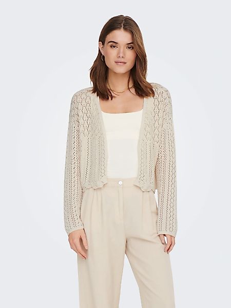 ONLY Strickjacke "ONLNOLA 7/8 LIFE OPEN CARDIGAN KNT NOOS" günstig online kaufen