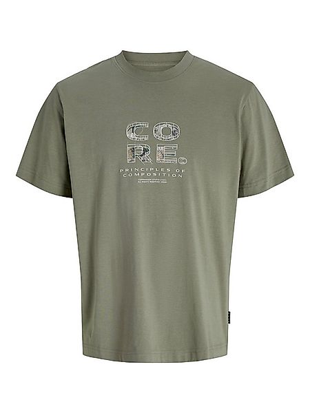 Jack & Jones Print-Shirt JCOSTANCE FRONT TEXT TEE SS CREW NECK günstig online kaufen