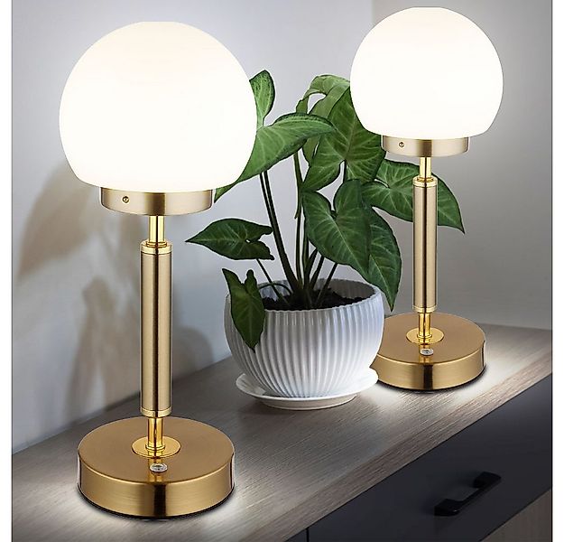 GLOBO LIGHTING LED Tischleuchte, LED-Leuchtmittel fest verbaut, Warmweiß, N günstig online kaufen