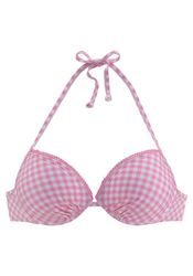 Buffalo Push-Up-Bikini-Top Karo, mit Zierborte günstig online kaufen