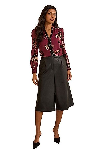 Love & Roses Druckbluse Love & Roses Bluse mit Kerbausschnitt, Regular (1-t günstig online kaufen