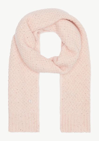 comma Schal Tuch, Schal mit Pailletten-Details günstig online kaufen