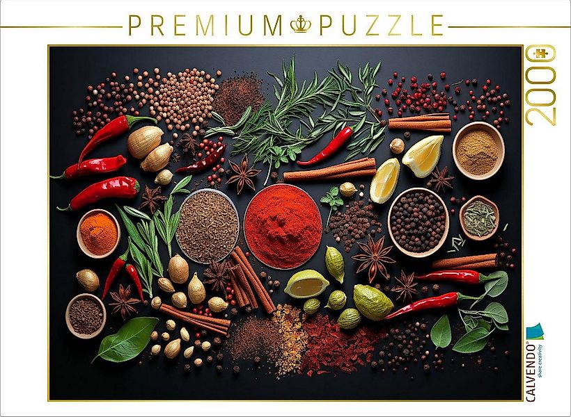 CALVENDO Puzzle CALVENDO Puzzle Gewürze für die Küche, 2000 Teile Lege-Größ günstig online kaufen