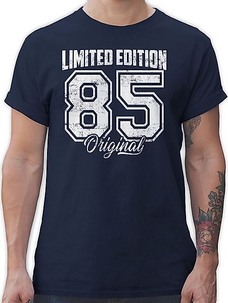 Shirtracer T-Shirt Limited Edition 1985 Original Weiß Vintage Vierzigster 4 günstig online kaufen
