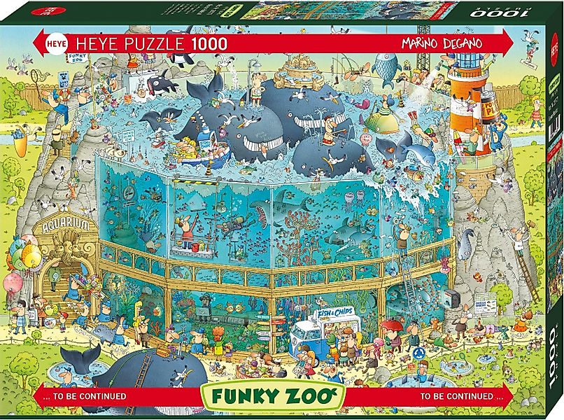 HEYE Puzzle Ocean Habitat, 1000 Puzzleteile, günstig online kaufen