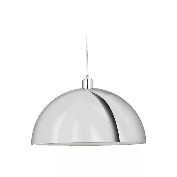Aluminor Dome Hängeleuchte, Ø 50 cm, chrom günstig online kaufen