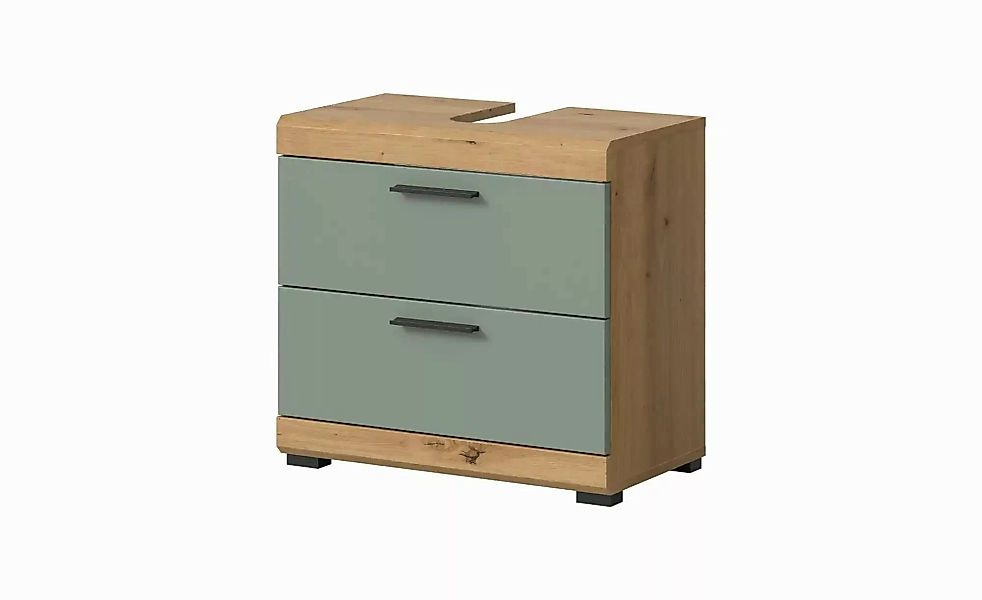 Waschbeckenunterschrank SCHLOONSEE  Breite 60cm  2 Schubkästen  mit Siphona günstig online kaufen