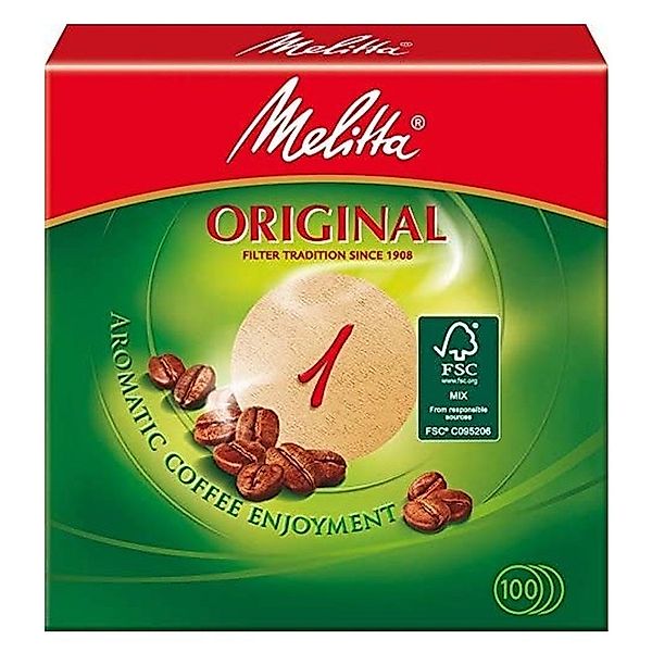 Melitta Lichtervorhang Rundfilterpapier 1 günstig online kaufen