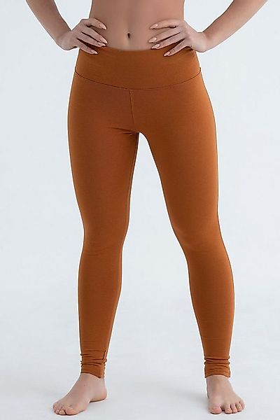 Evoni Leggings für Damen aus Baumwolle und Elasthan mit hohem Bund günstig online kaufen