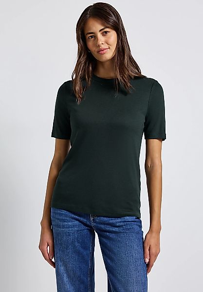 STREET ONE T-Shirt im soften Baumwoll-Mix günstig online kaufen