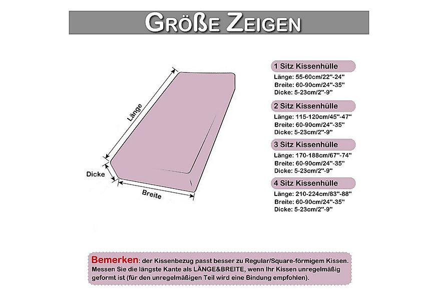 Sunicol Sofahusse 1/2/3/4 Sitz Stretch Samt Kissen Abdeckung, Sofa Sitzkiss günstig online kaufen