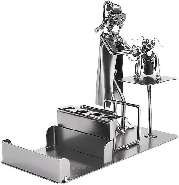 BRUBAKER Dekofigur Metallskulptur Schraubenmännchen Tierärztin - Metallfigu günstig online kaufen