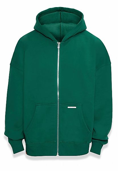 Dropsize Sweatjacke "Dropsize Herren Bazix Republiq Super Heavy Rib Zipper" günstig online kaufen