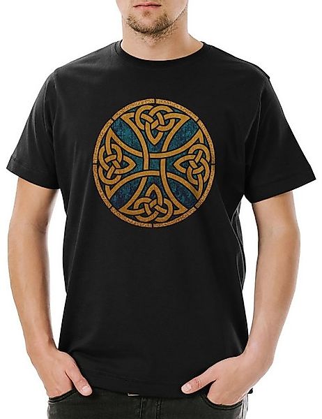 Urban Backwoods Print-Shirt Celtic Knot Logo Sign VII Herren T-Shirt Kelten günstig online kaufen