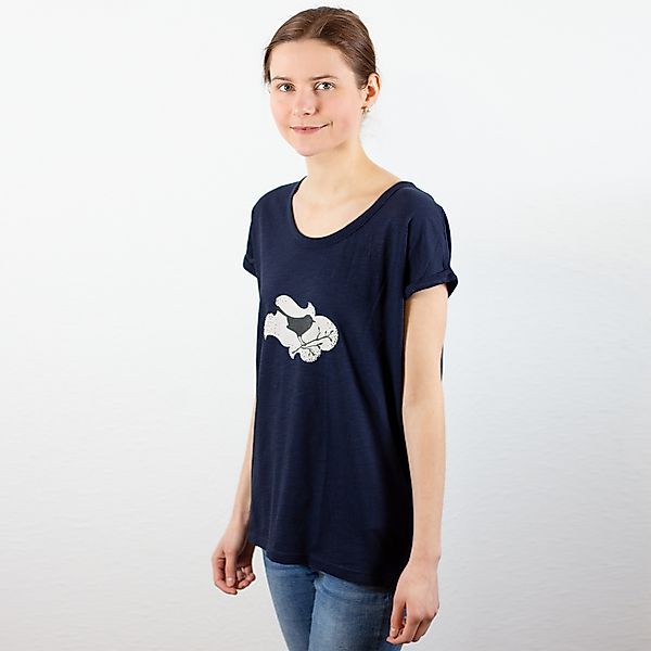Damenshirt "Vogel", T-shirt, Gedrucktes Tier-motiv, Für Frauen, Natur, Mode günstig online kaufen