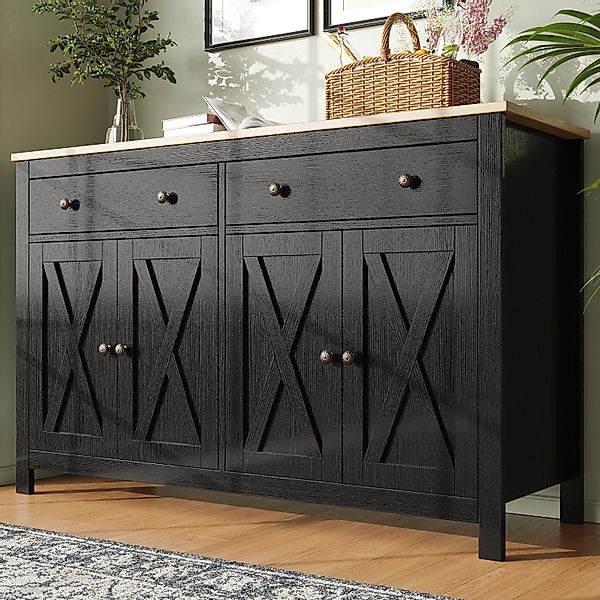 Flieks Sideboard mit 2 Schubladen und günstig online kaufen