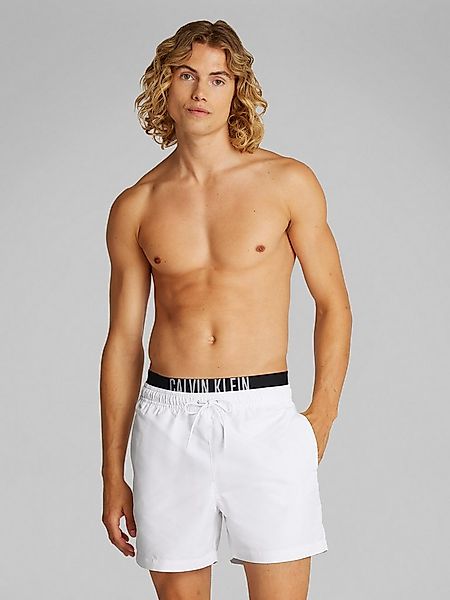 Calvin Klein Swimwear Badeshorts MEDIUM DOUBLE WB mit Logo günstig online kaufen