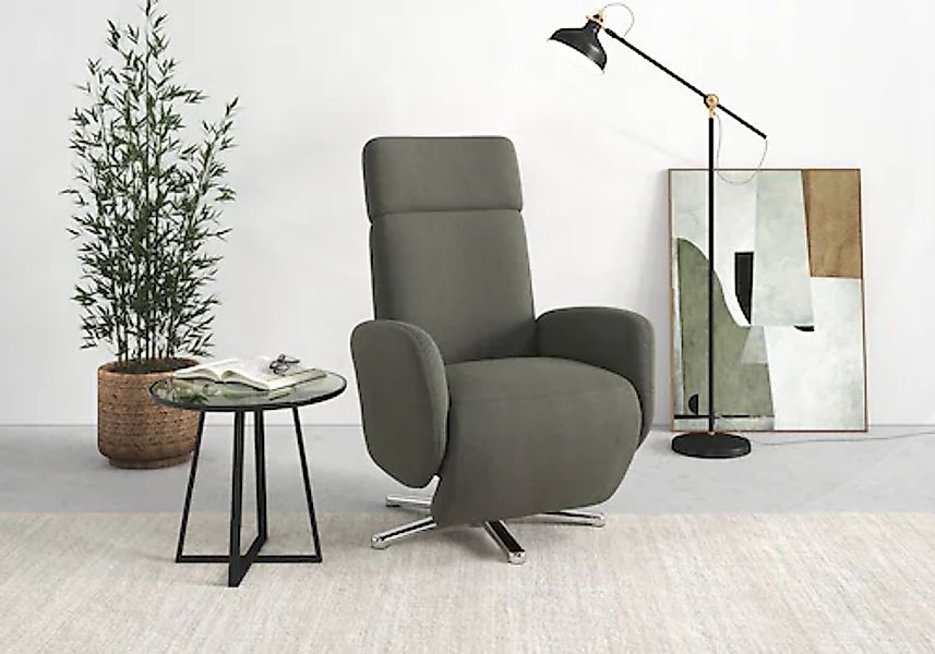 sit&more TV-Sessel »Grenoble, inkl. Kopfteilverstellung« wahlweise mit 2 Mo günstig online kaufen