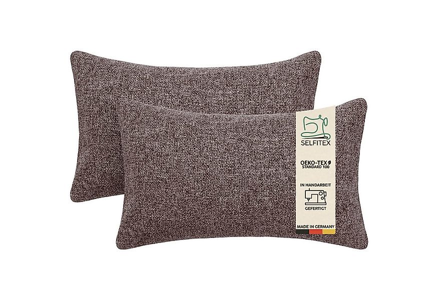 Selfitex Dekokissen 2er Set, 30x50/40x40/40x60/50x50 inkl. Füllkissen, Farb günstig online kaufen